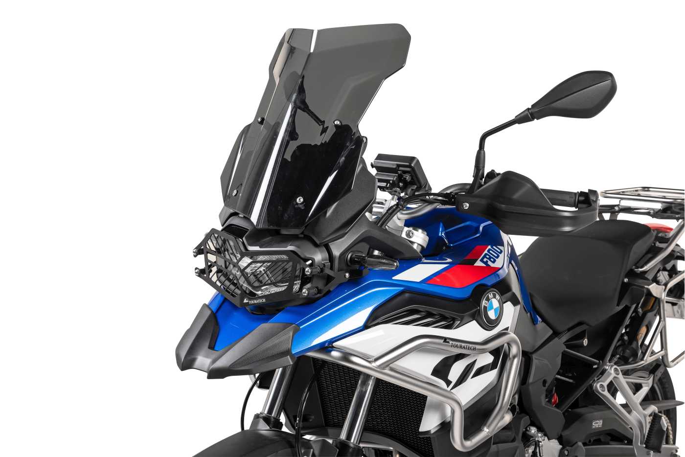 Вітрове скло Touratech, L, тоноване, для BMW F900GS Adventure, F850GS/Adventure, F800GS (2024-)