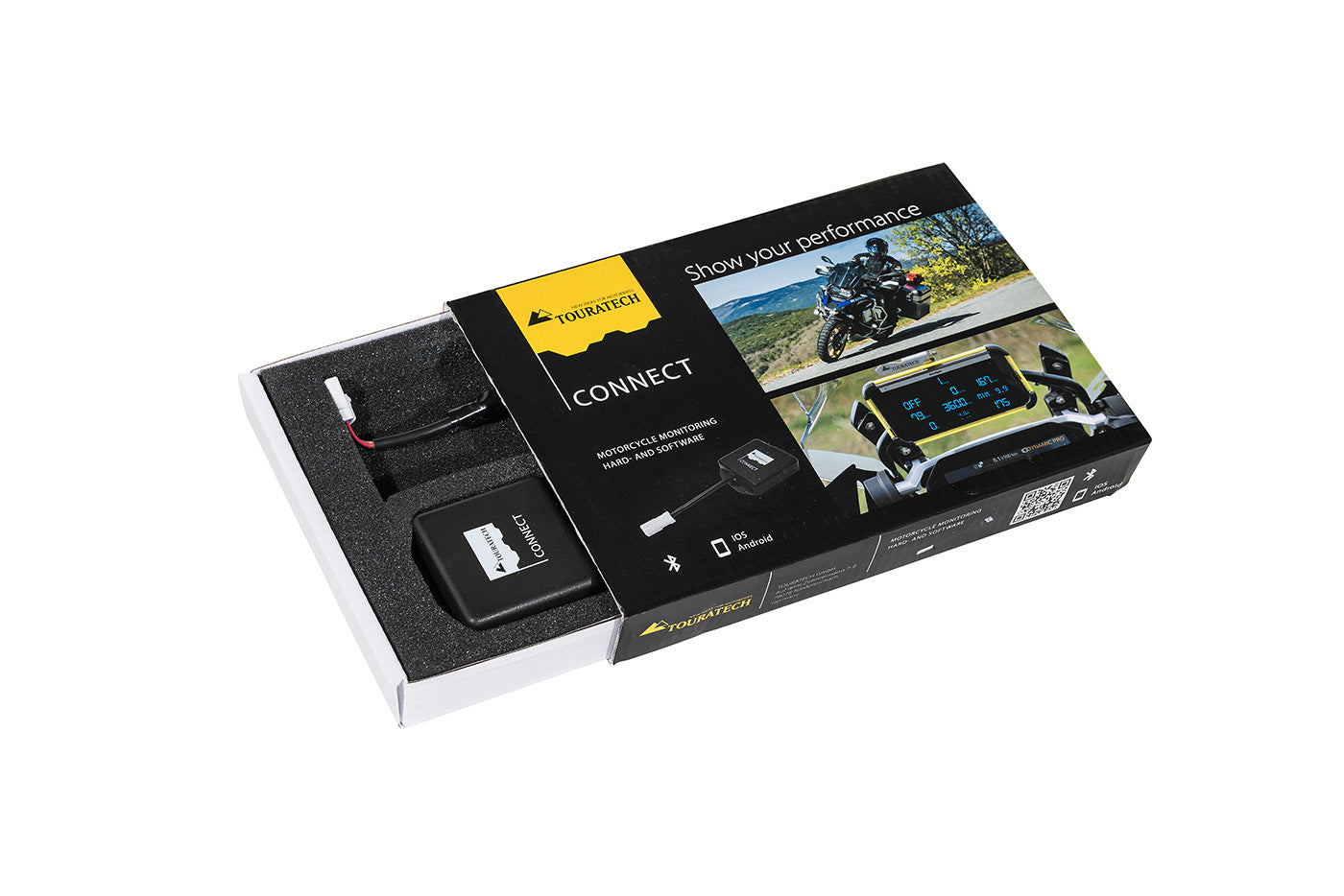 TOURATECH Connect APP з апаратним забезпеченням для BMW R1250GS/GSA/R/RS/RT, BMW R1200GS/GSA (08/2015-)/R (02/2015-)/RS (всі)/RT (08/2014-)