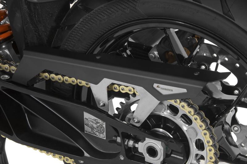 Захист ланцюга Touratech, анодований чорний, для KTM 1050 Adventure/ 1090 Adventure/ 1290 Super Adventure (-2020)/ 1190 Adventure/ 1190 Adventure R.