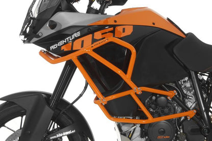 Розширення захисних дуг Touratech для KTM 1050 Adventure/ 1090 Adventure/ 1190 Adventure/ 1190 Adventure R для оригінальних захисних дуг KTM, помаранчеве.