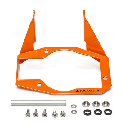 Адаптер для кріплення GPS над приладами, помаранчевий, для KTM 1050 Adventure/ 1090 Adventure/ 1190 Adventure/ 1190 Adventure R від Touratech.