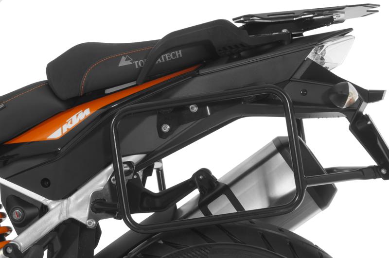 Тримач для кофрів чорний для KTM 1050 Adventure/ 1090 Adventure/ 1290 Super Adventure/ 1190 Adventure/ 1190 Adventure R