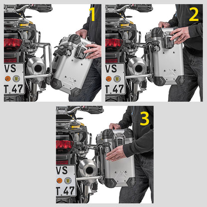Алюмінієва багажна система ZEGA Evo для KTM 1050 Adventure/1090 Adventure/1290 Super Adventure/1190 Adventure/1190 Adventure R