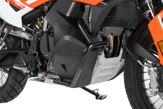 Захисні дуги для бака з нержавіючої сталі, чорні для KTM 890 Adventure/ 890 Adventure R/ 790 Adventure/ 790 Adventure R (-2022) від Touratech.