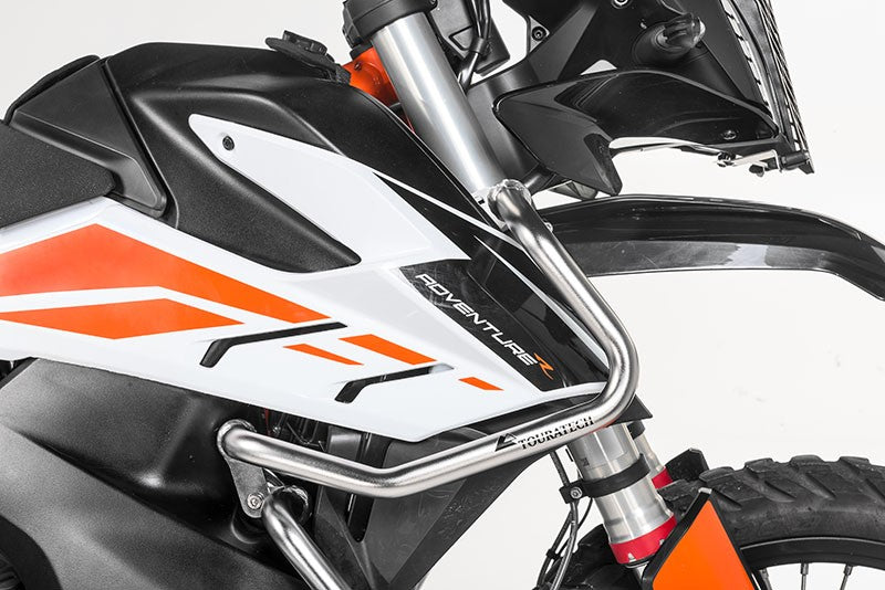 Захисні дуги з нержавіючої сталі для KTM 890 Adventure (-2022)/ 890 Adventure R (-2022)/ 790 Adventure/790 Adventure R (-2022) від Touratech.