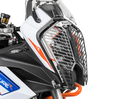 Захисна накладка на фару з швидкознімними кріпленнями Touratech, для KTM 1290 Super Adventure S/R (2021-) *ЛИШЕ ДЛЯ ПОЗАШЛЯХОВОГО ВИКОРИСТАННЯ*