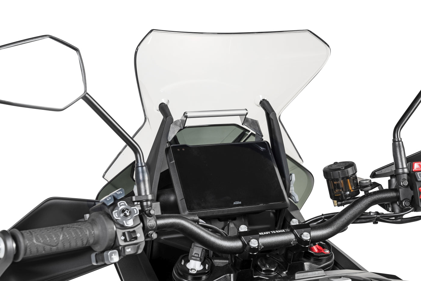 Адаптер для кріплення GPS над приладами для KTM1290 Super Adventure S/R 2021- від Touratech.