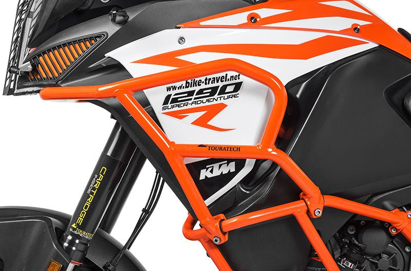 Розширення захисних дуг Touratech помаранчеве для KTM 1290 Super Adventure S / R
