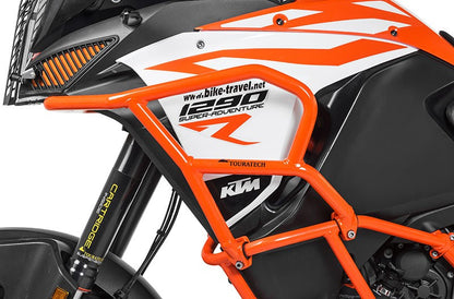 Розширення захисних дуг Touratech помаранчеве для KTM 1290 Super Adventure S / R