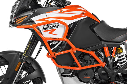 Розширення захисних дуг Touratech помаранчеве для KTM 1290 Super Adventure S / R