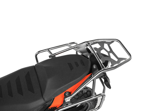 Топкейс ZEGA / Багажник, нержавіюча сталь для KTM 390 Adventure