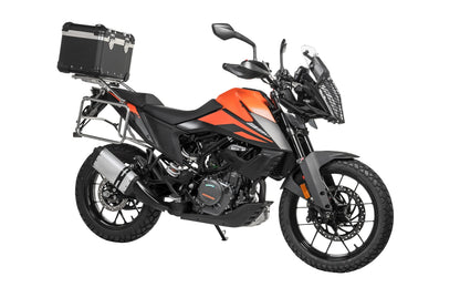 Топкейс ZEGA / Багажник, нержавіюча сталь для KTM 390 Adventure
