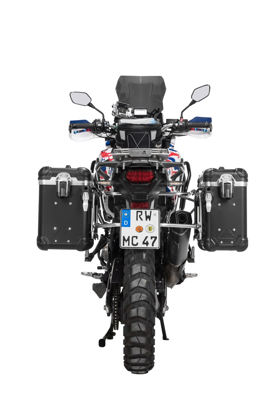 Алюмінієва багажна система ZEGA Evo для Honda CRF1000L Africa Twin (2015-2017)