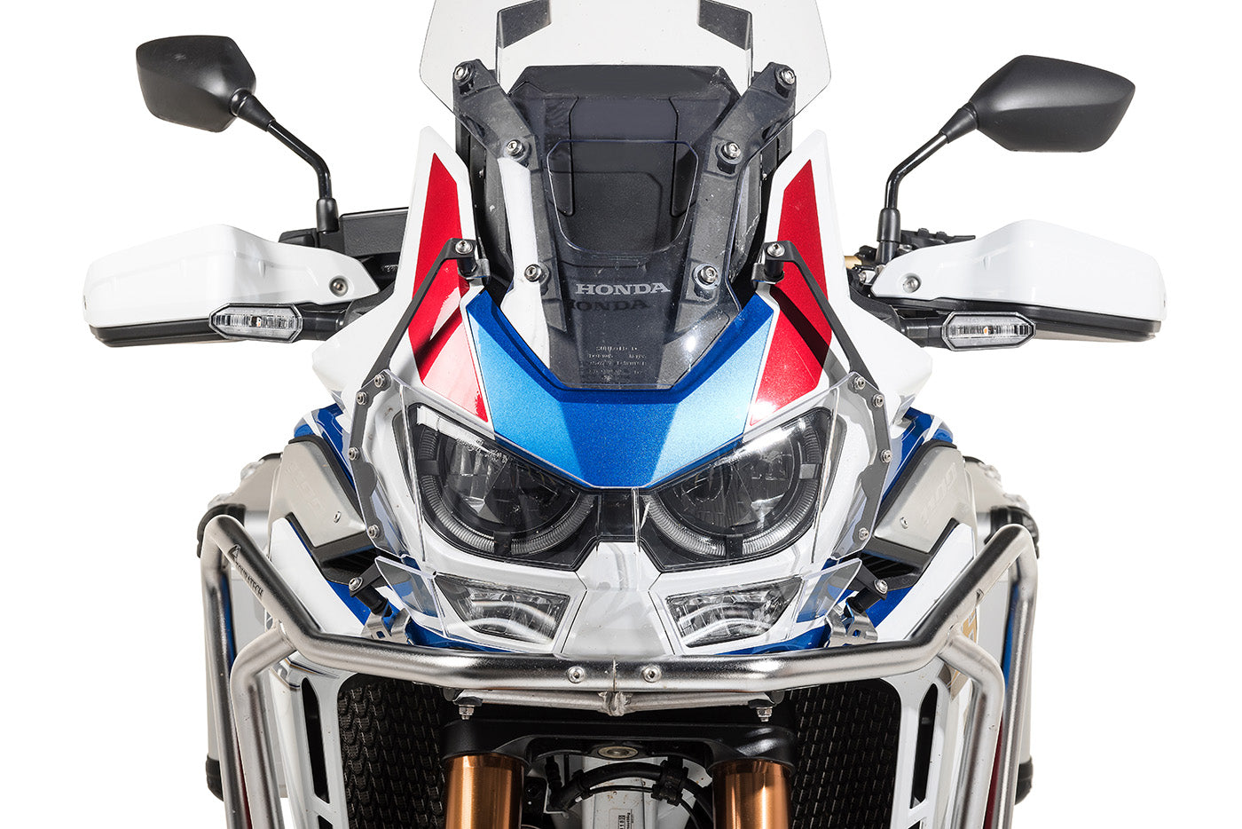 Захисне скло для фари Makrolon з швидкознімним кріпленням для Honda CRF1100L Adventure Sports (-2023) *ЛИШЕ ДЛЯ ПОЗАШЛЯХОВОГО ВИКОРИСТАННЯ*