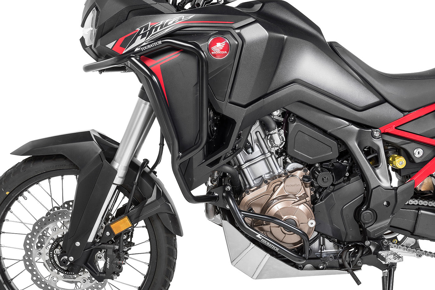 Захисні дуги двигуна чорні для Honda CRF1100L Africa Twin / CRF1100L Adventure Sports - DCT від Touratech.