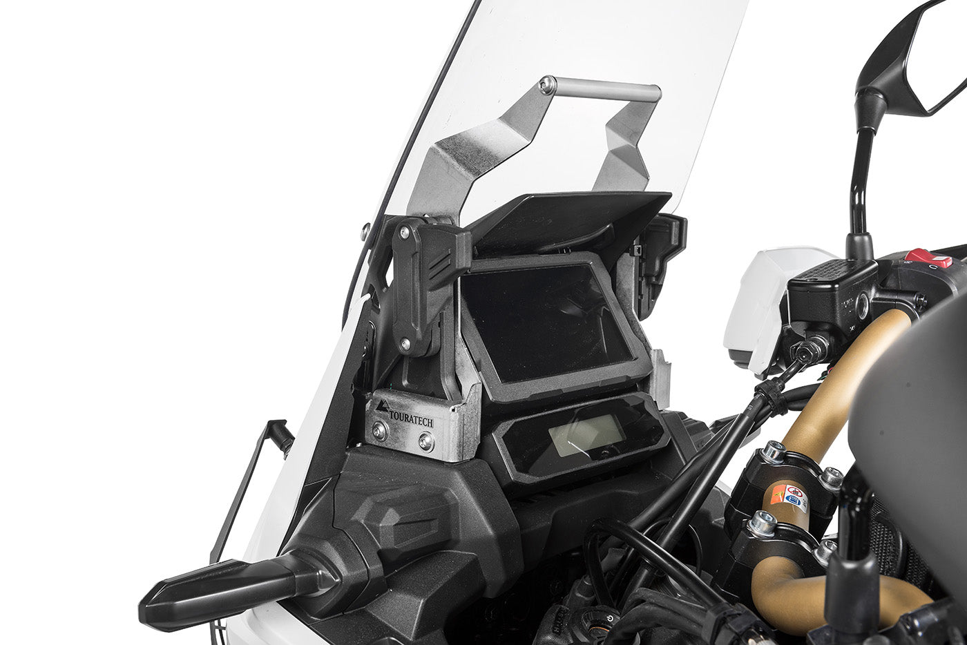 Адаптер для кріплення GPS над приладами для Honda CRF1100L Africa Twin (2024-) / Adventure Sports від Touratech.