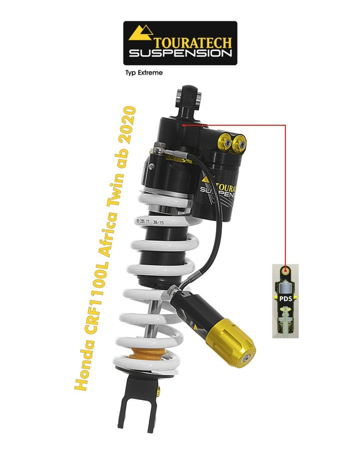 Амортизатор Touratech Suspension для Honda CRF1100L Africa-Twin з 2020 року, тип Extreme.