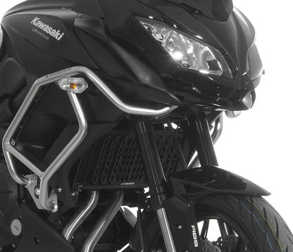 Захист радіатора Touratech для Kawasaki Versys 650 з 2015 року, алюміній, чорний