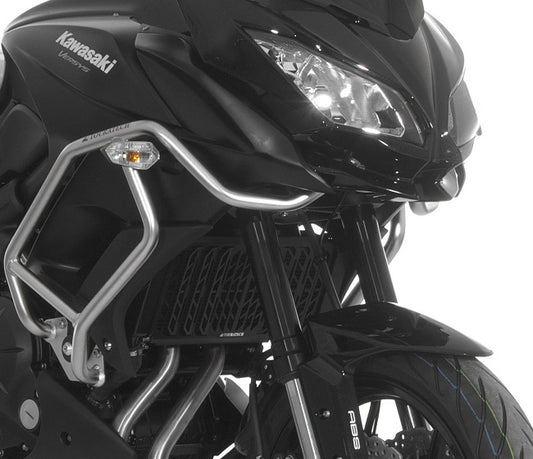 Захист радіатора Touratech для Kawasaki Versys 650 з 2015 року, алюміній, чорний