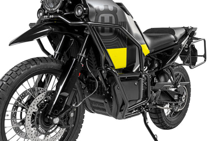 Захисні дуги з нержавіючої сталі, чорні, для Husqvarna Norden 901 від Touratech.