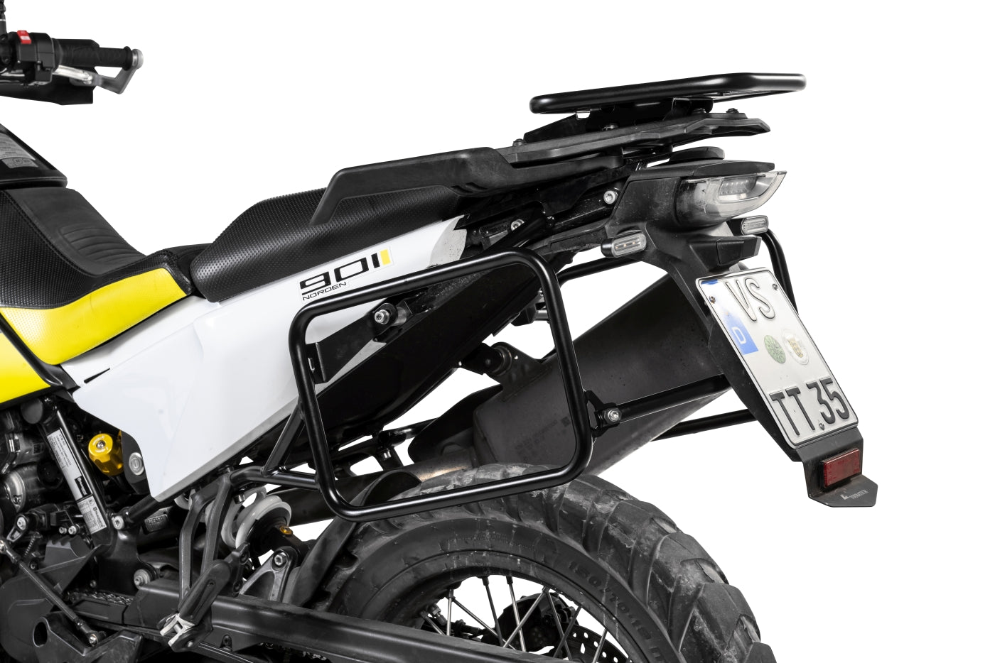 Багажна рама Touratech з нержавіючої сталі, чорна, для Husqvarna Norden 901, KTM 890 Adventure/ 890 Adventure R/ 790 Adventure / 790 Adventure R
