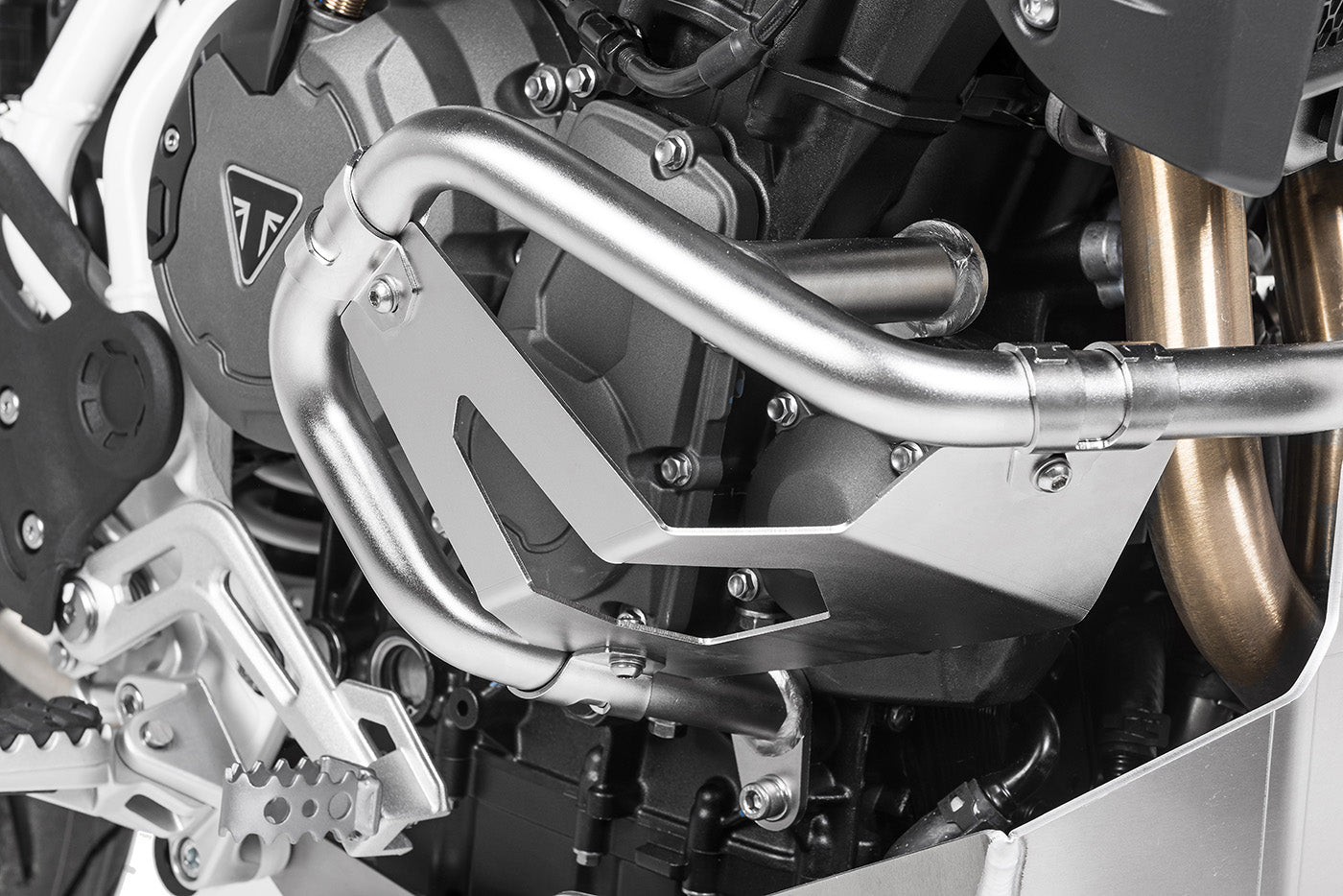 Підсилювач для захисної дуги двигуна 421-5155 для Triumph Tiger 900 від Touratech.