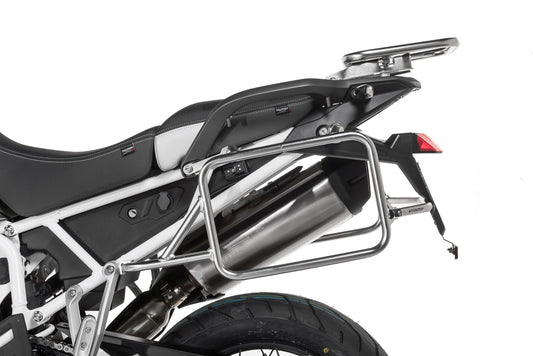 Багажник для кофрів з нержавіючої сталі для Triumph Tiger 900 від Touratech.