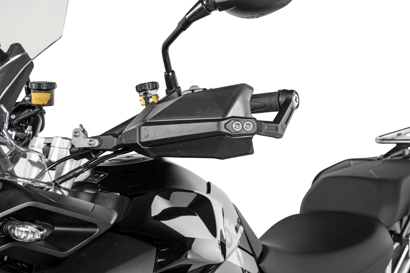 Захисні щитки DEFENSA Expedition, чорні, для Triumph Tiger 1200 (2022-)