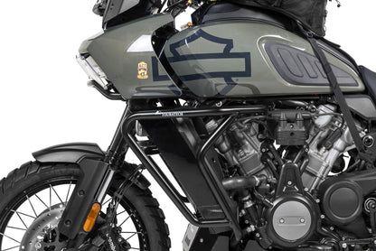 Захисні дуги з нержавіючої сталі, чорні для Harley-Davidson RA1250 Pan America від Touratech.