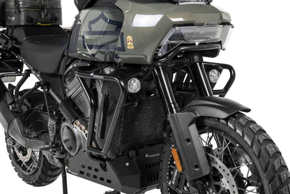 Захисні дуги з нержавіючої сталі, чорні для Harley-Davidson RA1250 Pan America від Touratech.