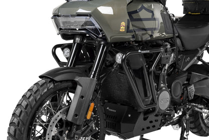 Захисні дуги з нержавіючої сталі, чорні для Harley-Davidson RA1250 Pan America від Touratech.