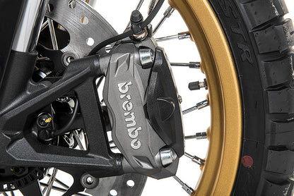 Захисна кришка гальмівного супорта передня, чорна для Ducati Scrambler з 2015 року