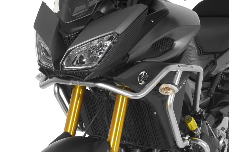 Захист радіатора для Yamaha MT-09 Tracer, алюмінієвий, чорний від Touratech.