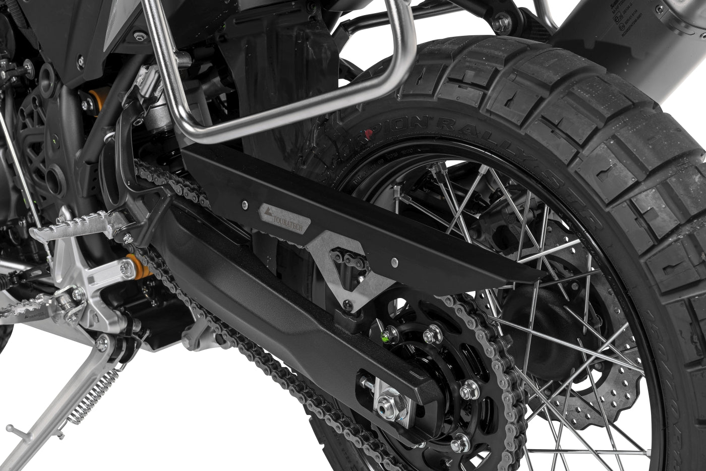 Захист ланцюга Touratech, чорний, для Yamaha Tenere 700 / World Raid