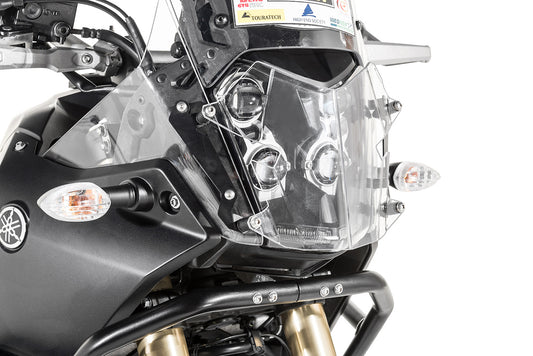 Захисне скло для фари Makrolon з швидкознімним кріпленням для Yamaha Tenere 700 *ЛИШЕ ДЛЯ ПОЗАШЛЯХОВОГО ВИКОРИСТАННЯ*