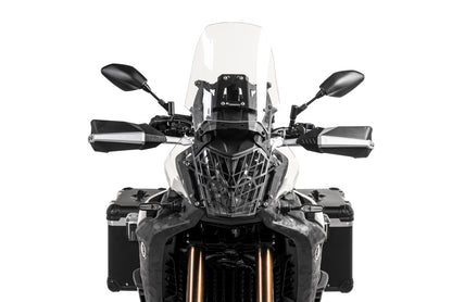 Захисна решітка для фари чорна з швидкознімним кріпленням для Yamaha Tenere 700 World Raid *ЛИШЕ ДЛЯ ПОЗАШЛЯХОВОГО ВИКОРИСТАННЯ*