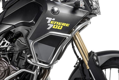 Захисні дуги з нержавіючої сталі для обтічника Yamaha Tenere 700 від Touratech.