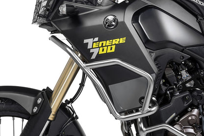 Захисні дуги з нержавіючої сталі для обтічника Yamaha Tenere 700 від Touratech.