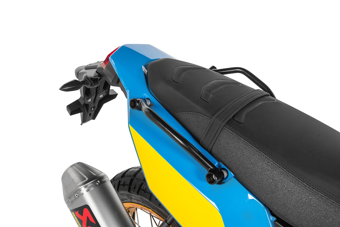 Ручки для пасажира / Рятувальні ручки чорні для Yamaha Tenere 700 / World Raid від Touratech