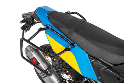 Багажник для кофрів із нержавіючої сталі, чорний, для Yamaha Tenere 700 / World Raid від Touratech.