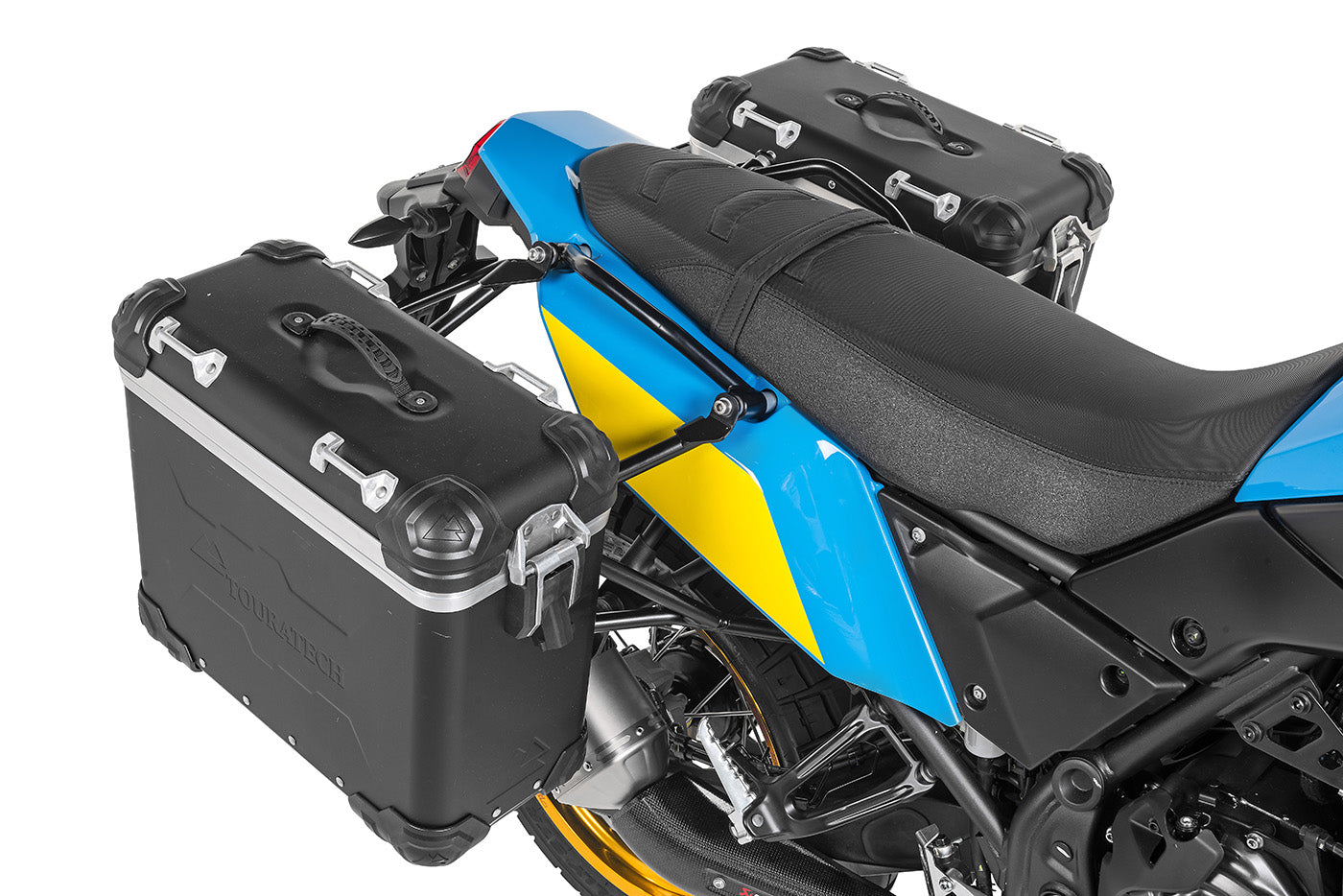 Ручки для пасажира / Рятувальні ручки чорні для Yamaha Tenere 700 / World Raid від Touratech
