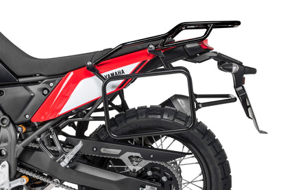 Багажник для кофрів із нержавіючої сталі, чорний, для Yamaha Tenere 700 / World Raid від Touratech.