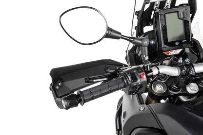 Захисні щитки DEFENSA Expedition, чорні, для Yamaha Tenere 700 / World Raid