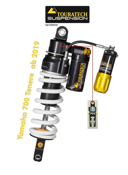 Амортизатор Touratech Suspension для Yamaha 700 Tenere з 2019 року, тип Extreme.