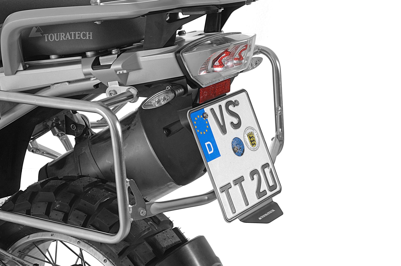 Бризковик для номерного знака Touratech для BMW R1250GS/ R1200GS з 2013 року