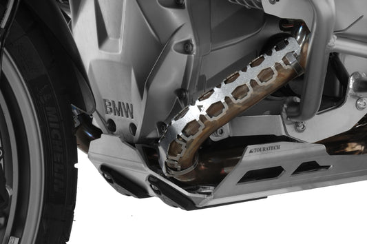 Теплозахисний екран передніх колекторів для BMW R1200GS з 2013 року/ BMW R1200GS Adventure з 2014 року/ BMW R1200RT з 2014 року/ BMW R1200R з 2015 року від преміального бренду Touratech.