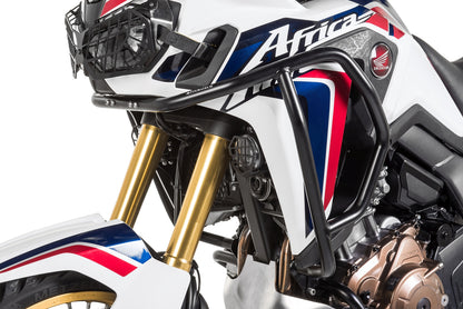 Захисні дуги з нержавіючої сталі чорного кольору для Honda CRF1000L Africa Twin від Touratech.