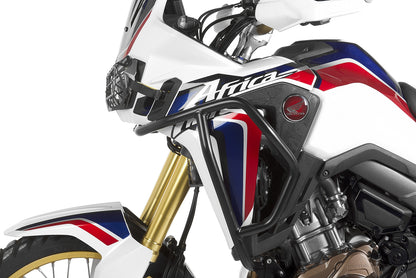 Захисні дуги з нержавіючої сталі чорного кольору для Honda CRF1000L Africa Twin від Touratech.